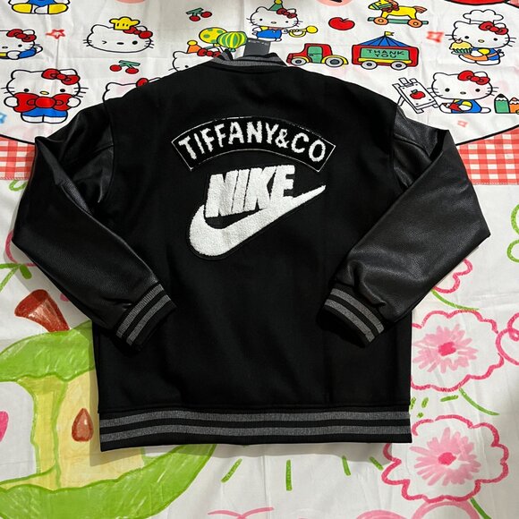 Nike And Tiffany Embroidered Varsity Jacket - Picture 6 of 7